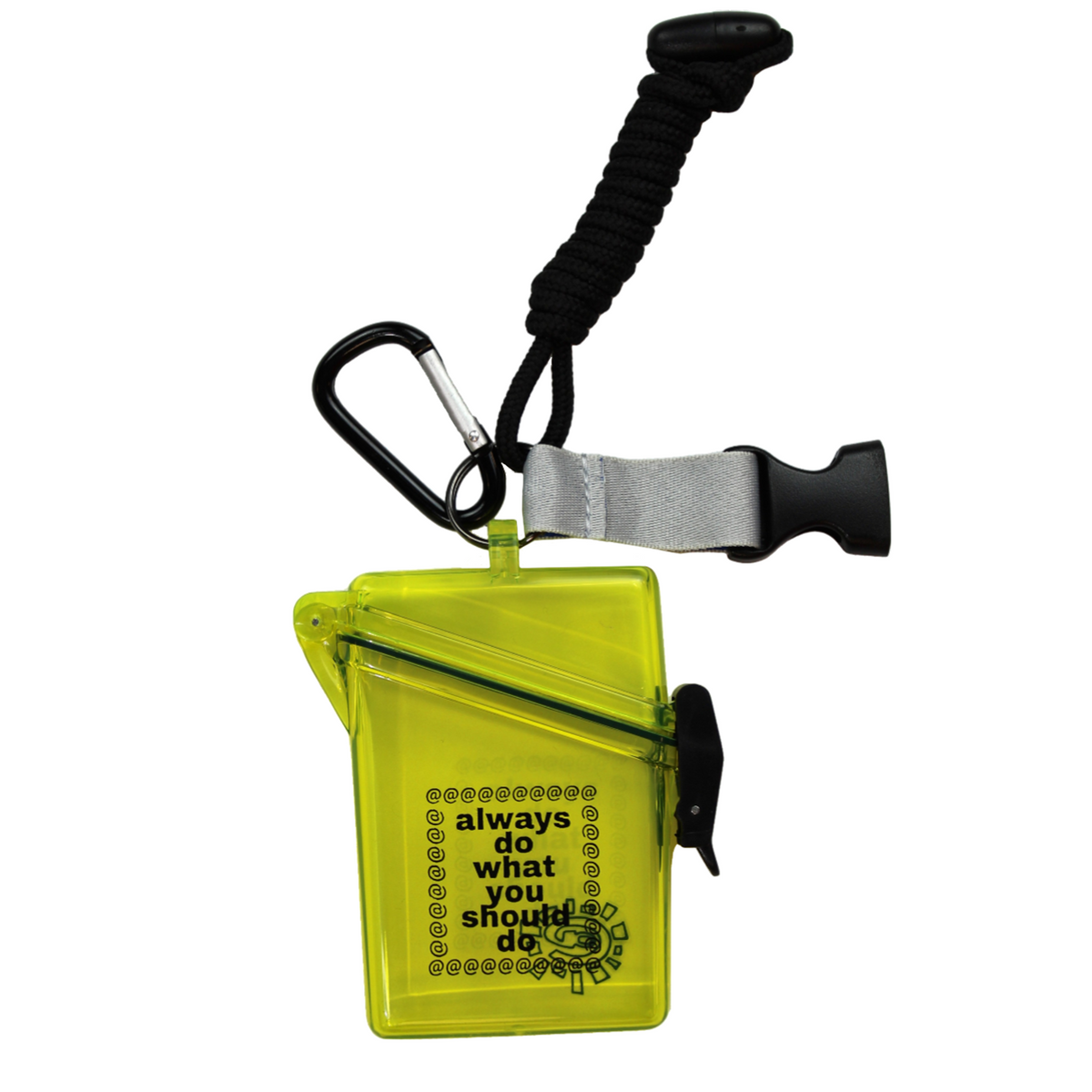 clear yellow case – always do what you should do