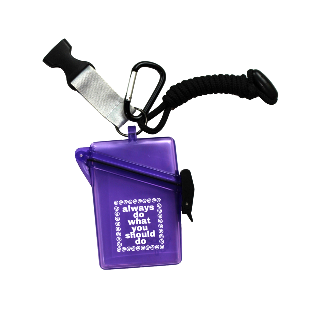 clear purple case – always do what you should do