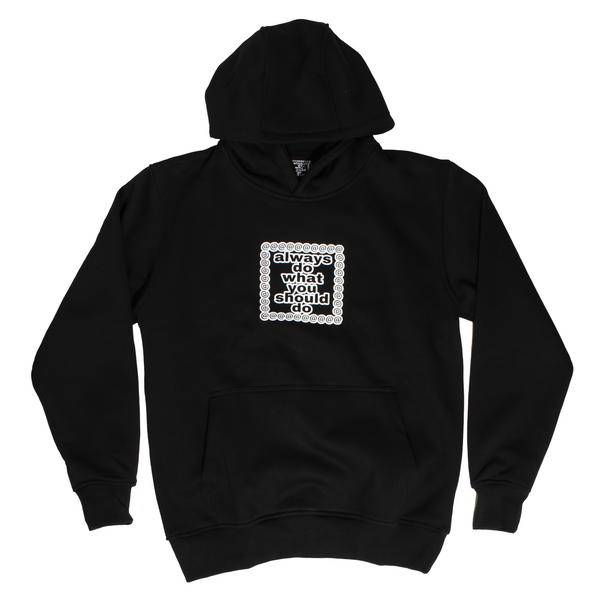 adwysd core hoodie black