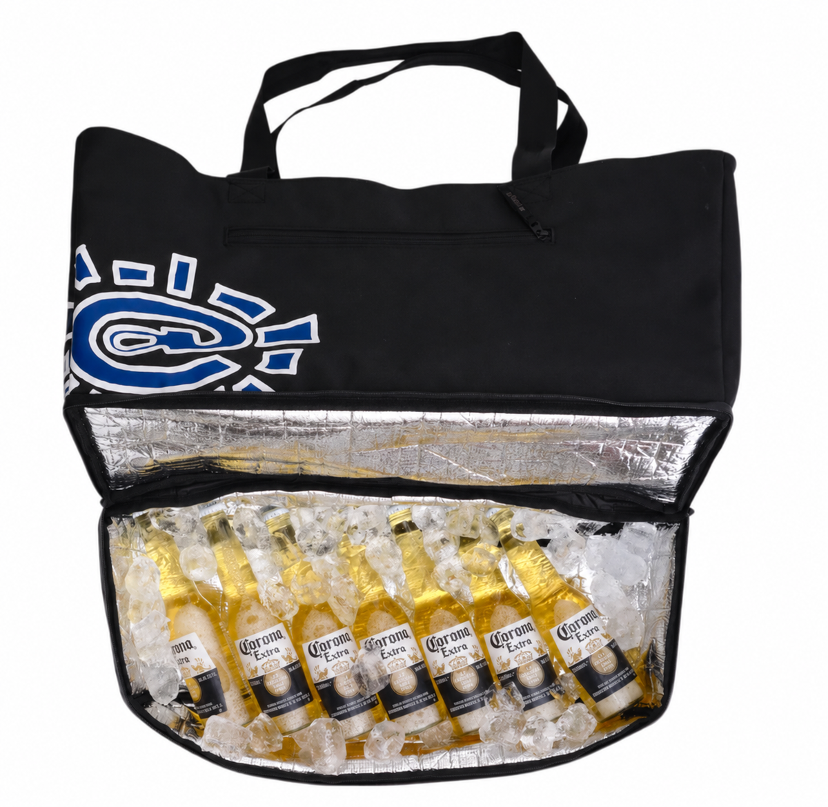 バッグ Always do what you should do bag XL travel tote bag - blue/white – always do what you should do