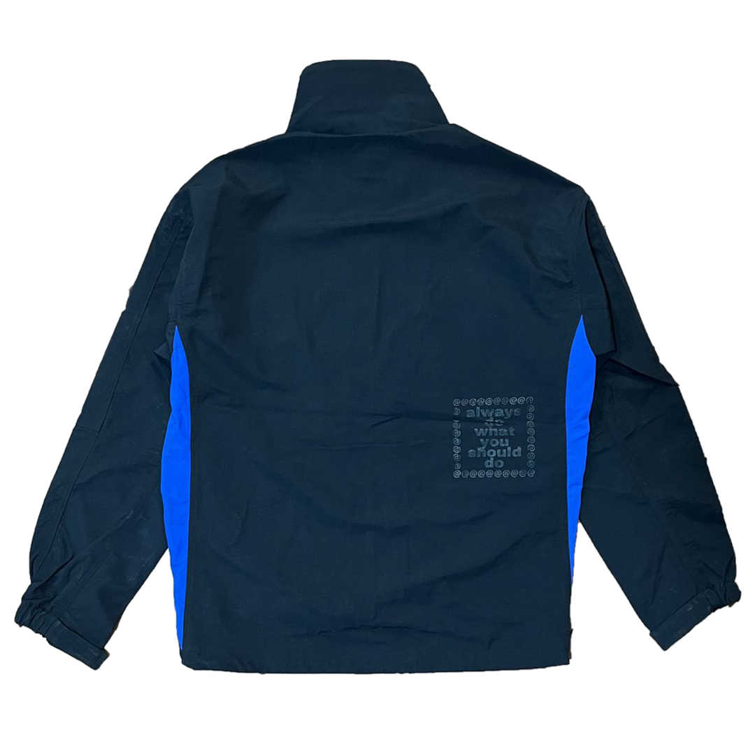 hella handsome jacket - blue/black – always do what you should do