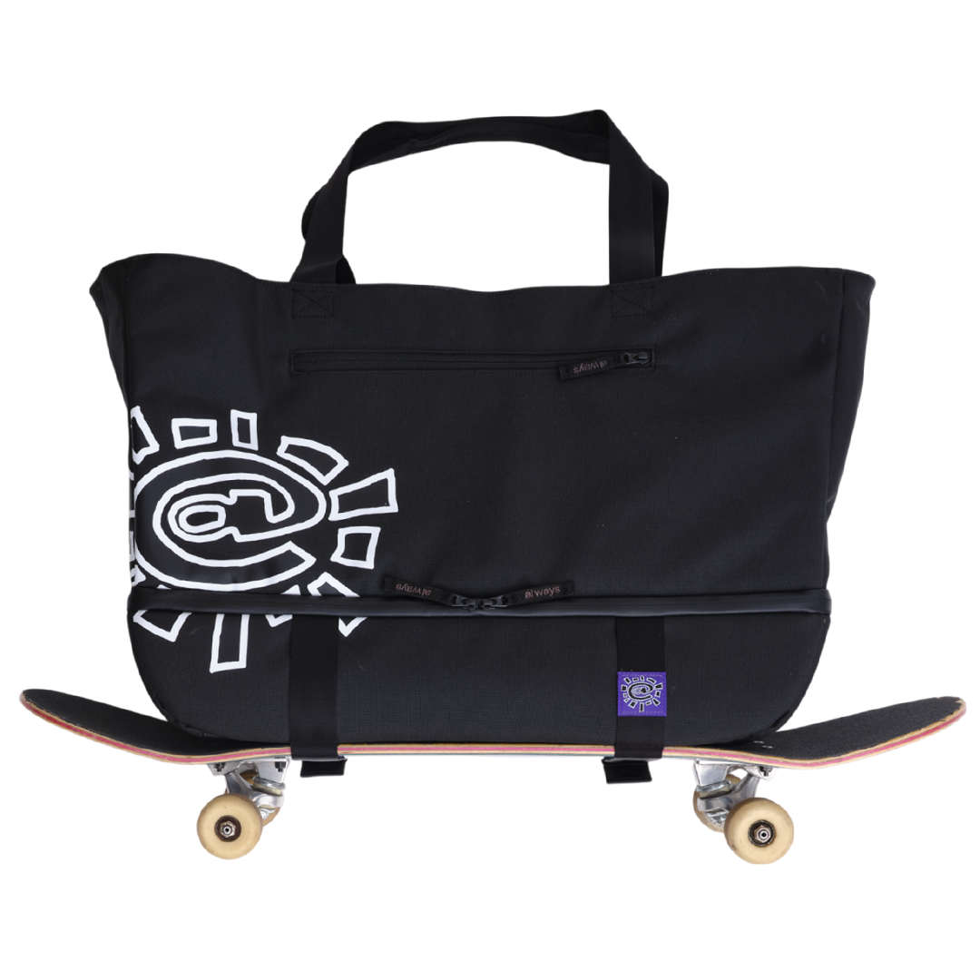 XL carry all skate tote bag – always do what you should do XL carry all skate tote bag – always do what you should do