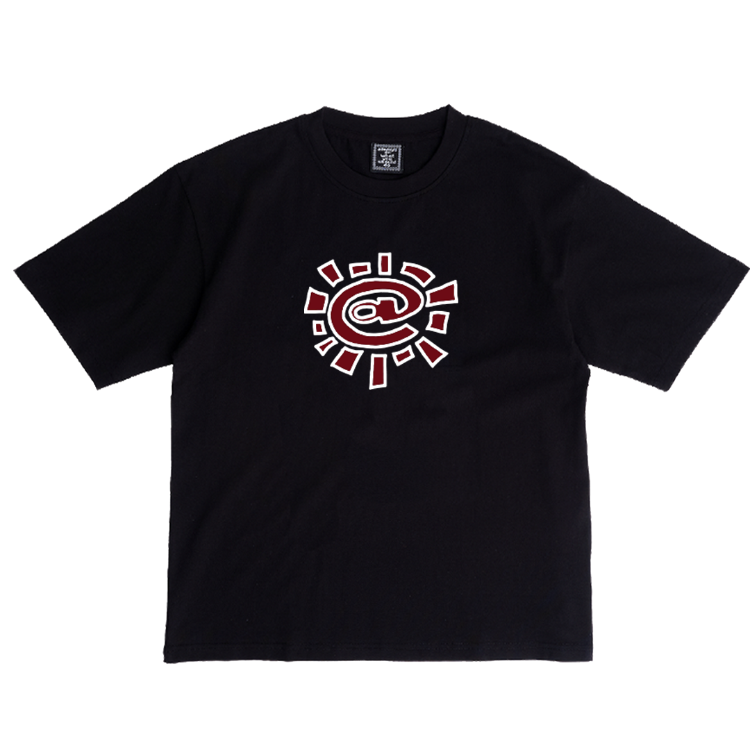 crimson @sun tshirt - black – always do what you should do