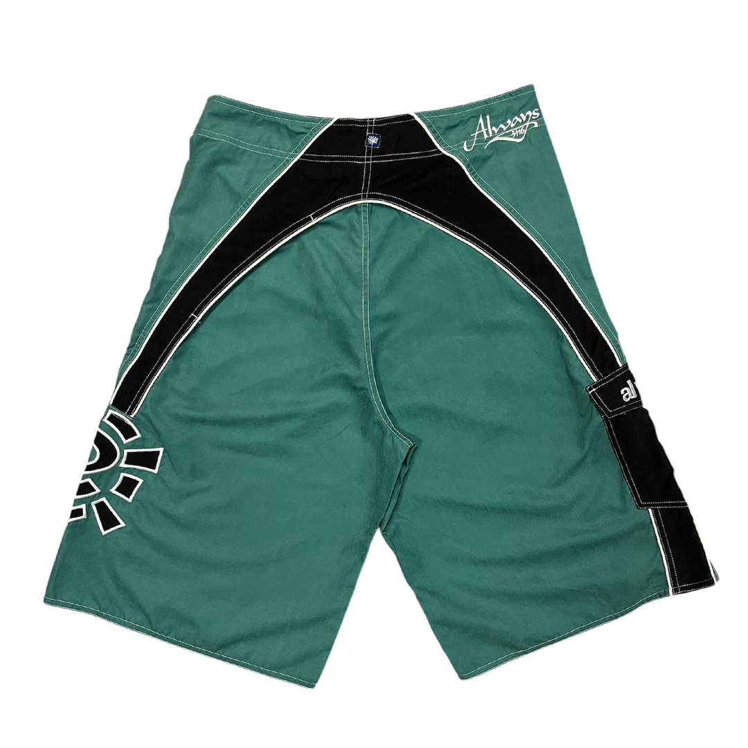 A.I boardshorts - turquoise / black – always do what you should do