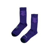 adwysd cohesive sock - tonal purple