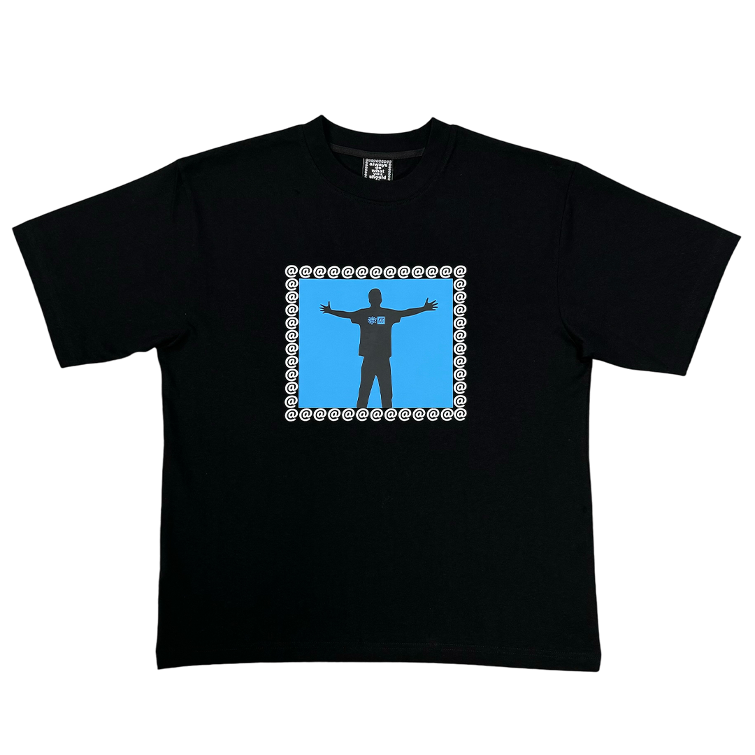 high frequency tshirt- black – always do what you should do