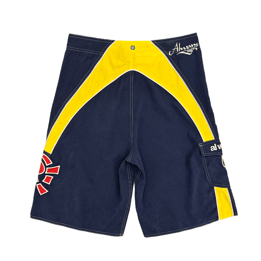 A.I boardshorts - navy sunset – always do what you should do