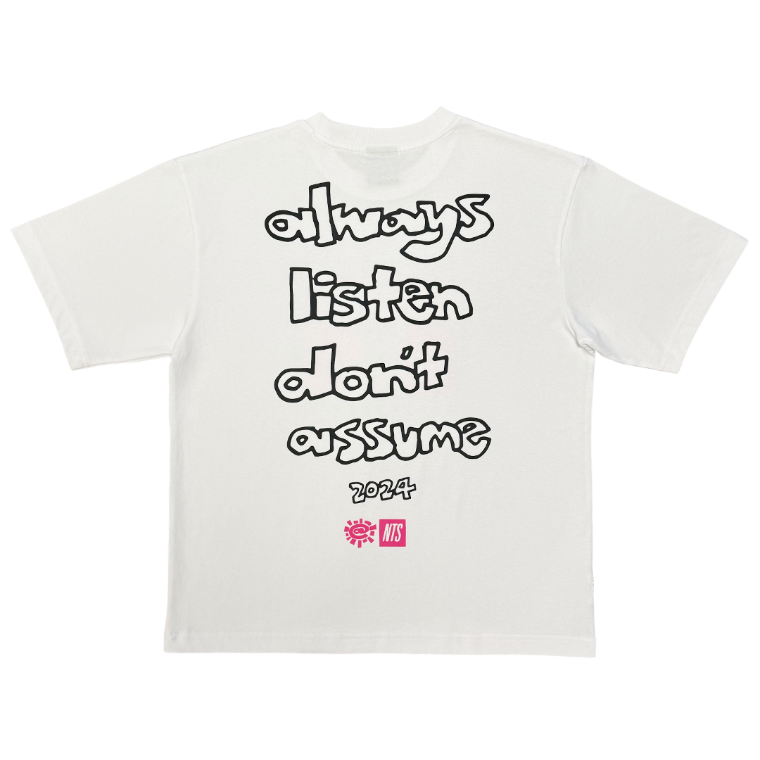 high frequency tshirt- white – always do what you should do