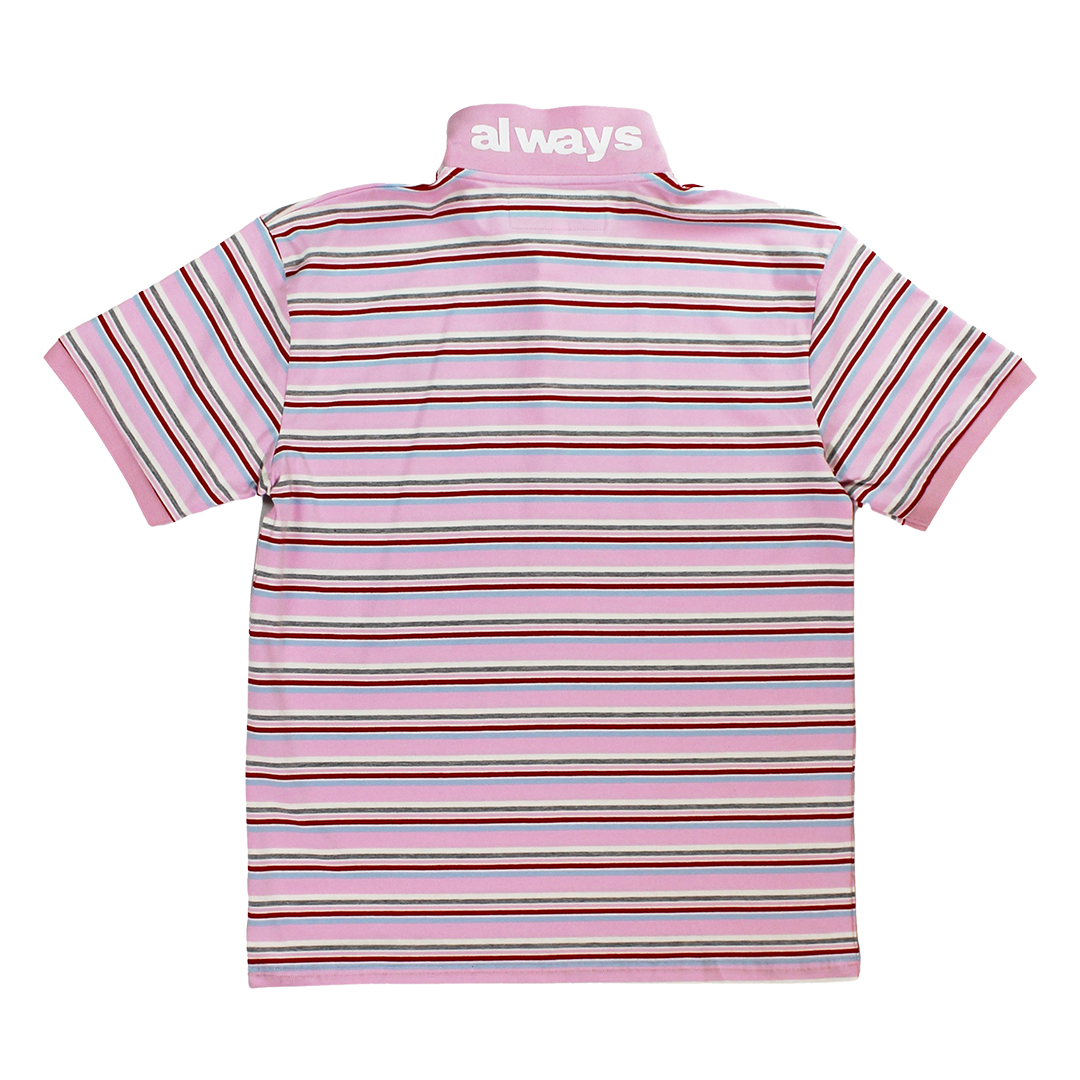 educated polo - red/blue/white – always do what you should do
