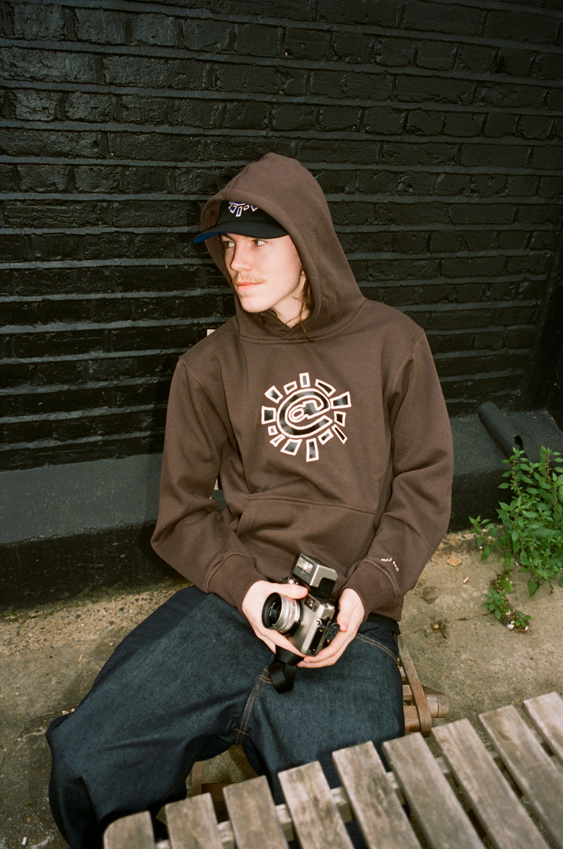 brown @sun hoodie – always do what you should do