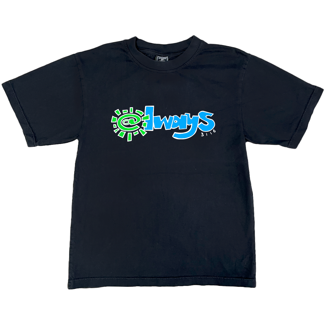 always 3116 tshirt - black – always do what you should do always 3116 tshirt - black – always do what you should do