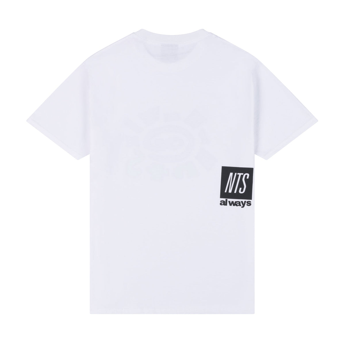 即発送 NTS Radio × ADWYSD Tシャツ 白系 XXLサイズ｜ファッション