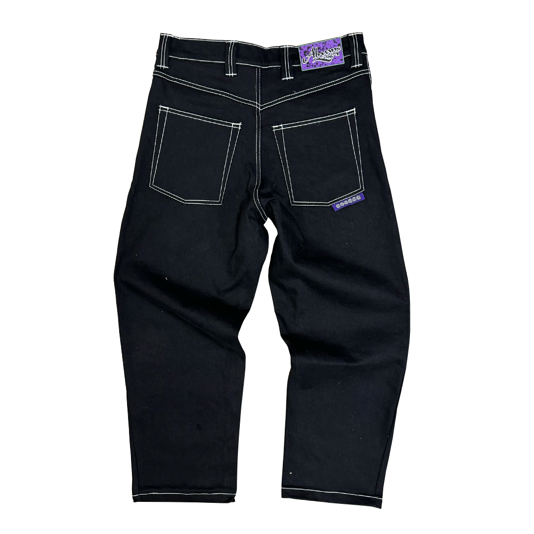パンツ Always do what you should do denim black heavy duty パンツ Always do what you should do denim black heavy duty