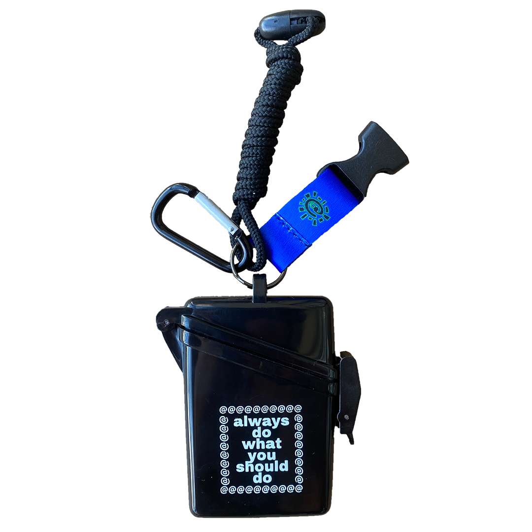 black lanyard case – always do what you should do