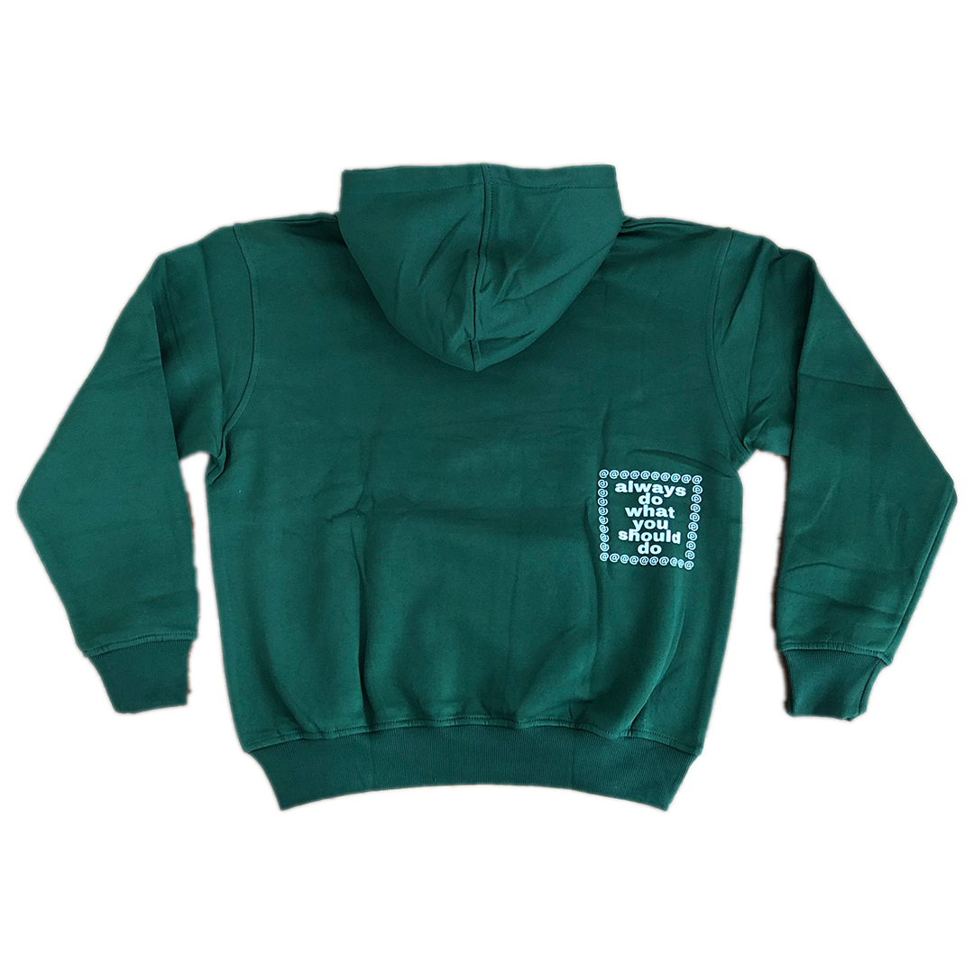 always logo hoodie - forrest green – always do what you should do always logo hoodie - forrest green – always do what you should do