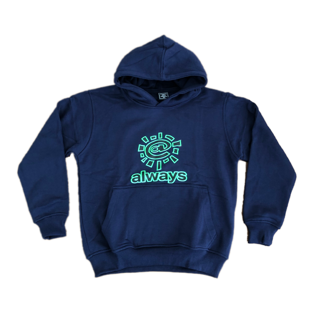 トップス always do what you should do hoodie navy navy @sun hoodie – always do what you should do