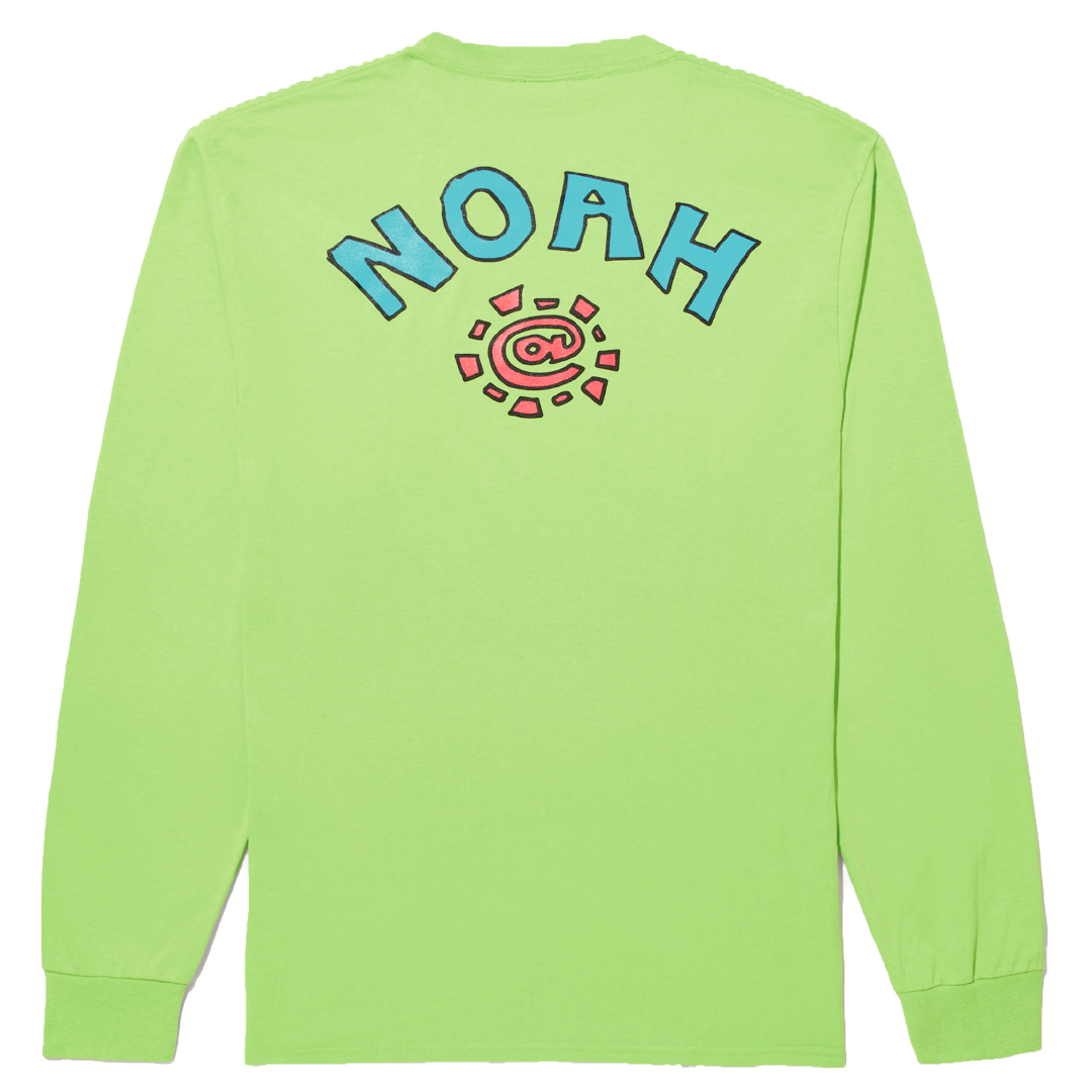 noah x adwysd - black crewneck – always do what you should do