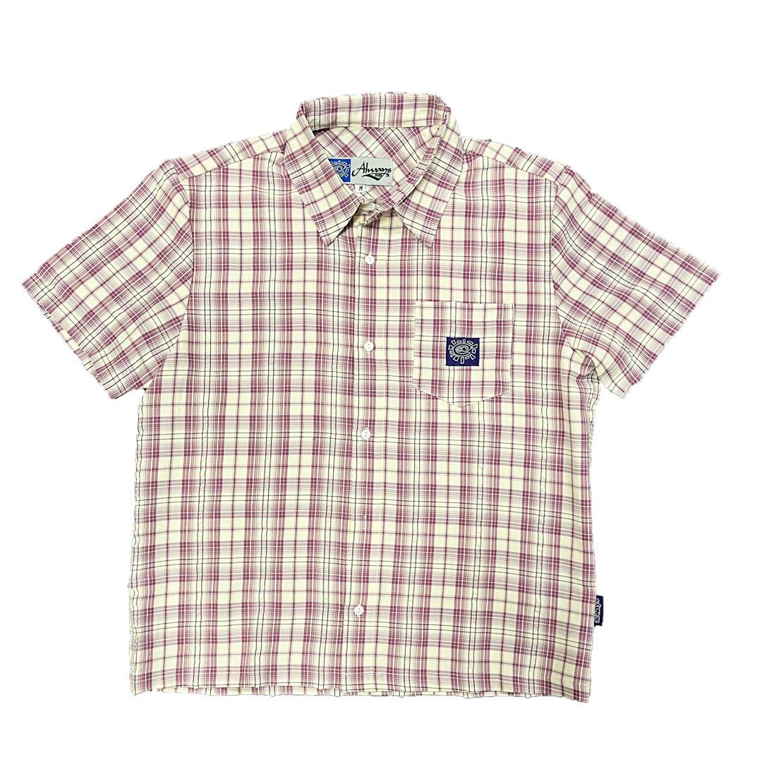 unisex plaid shirt - pink – always do what you should do