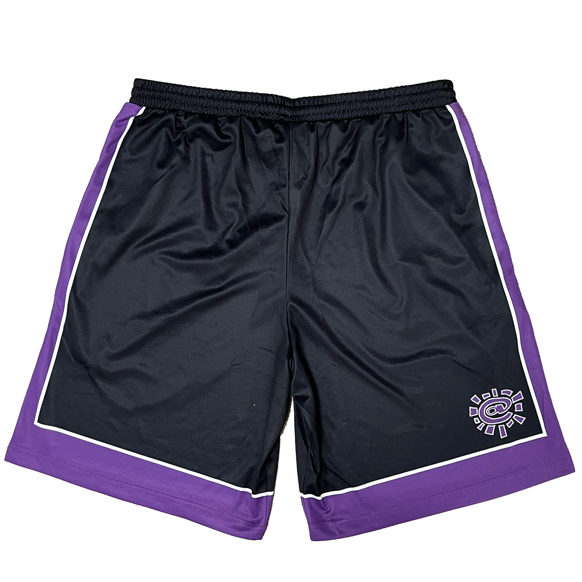ウェア ALWAYS COURT SHORTS BLACK sun court short - purple/black – always do what you should do