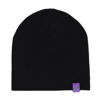 the king beanie - black