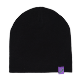 the king beanie - black