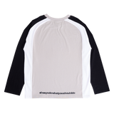animal longsleeve tshirt - silver/white/black