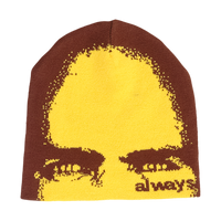 the king beanie - brown