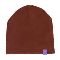 the king beanie - brown