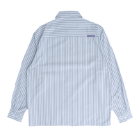 business leisure longsleeve shirt - blue
