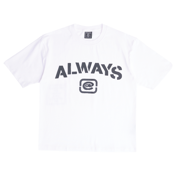 stencil tshirt - white