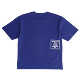 stencil tshirt - navy