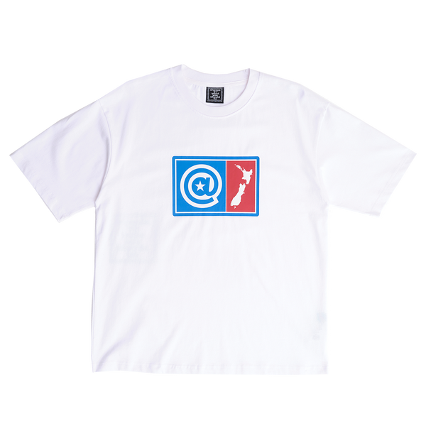 coastlines tshirt - white