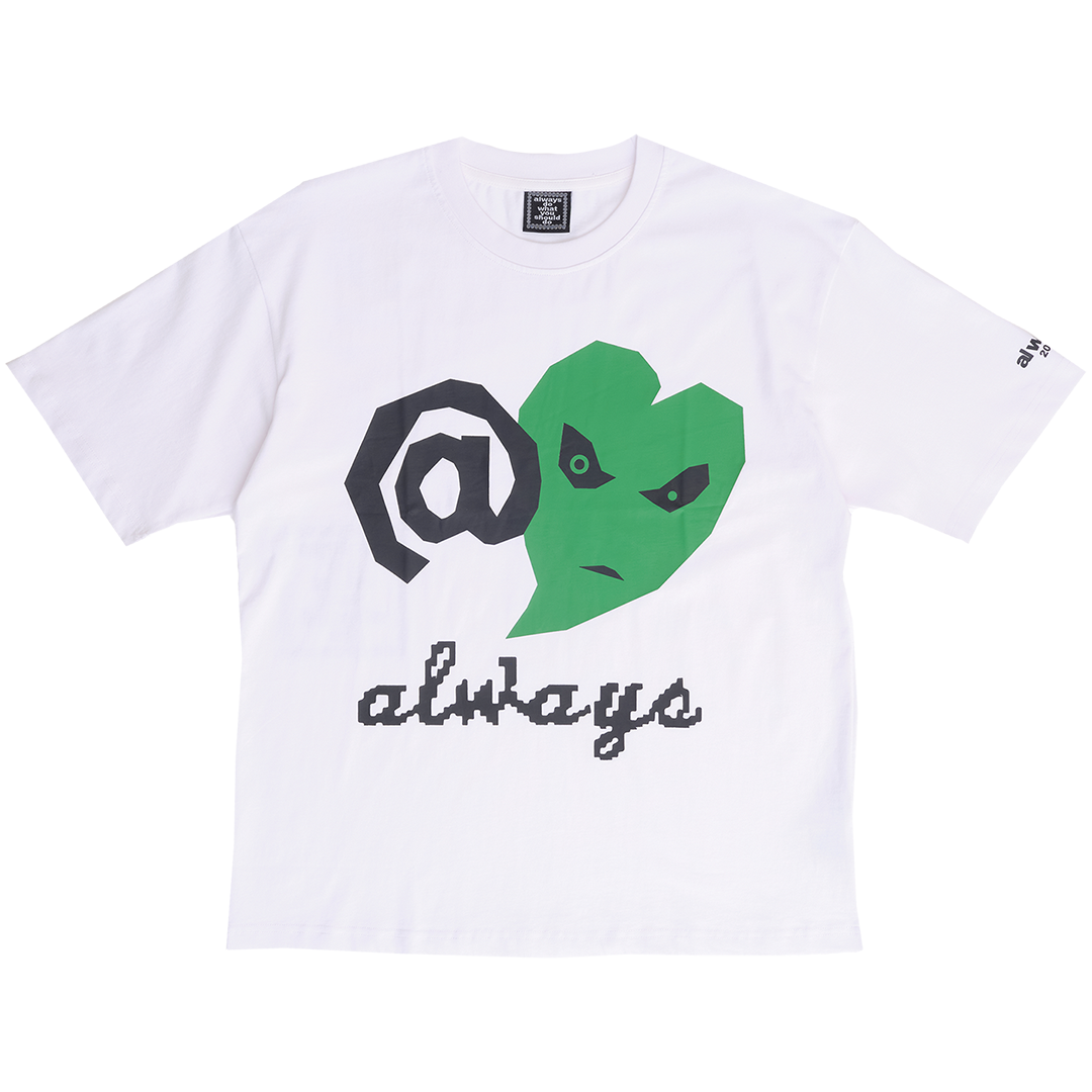 完売品alwaysdowhatyoushoulddo tシャツ love is hard tshirt - white – always do what you should do