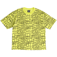 croc print tshirt - volt