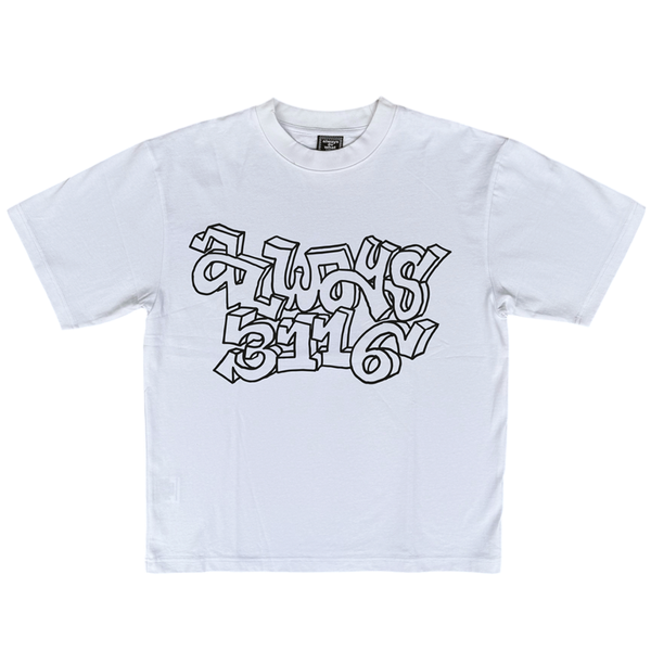 3116 tshirt - white