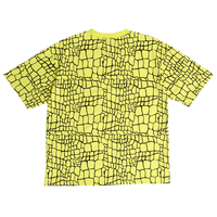 croc print tshirt - volt