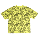 croc print tshirt - volt