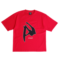 fanning tshirt - red