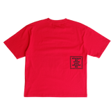 fanning tshirt - red