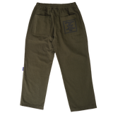heavy cotton drill skatepant - forrest green
