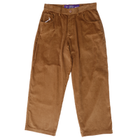 jumbo cord trousers - brown