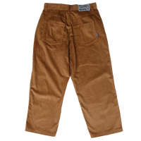 jumbo cord trousers - brown