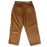 jumbo cord trousers - brown