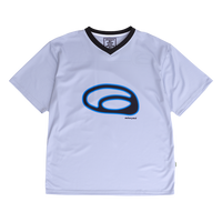boarding company mesh jersey - silver