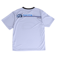 boarding company mesh jersey - silver