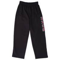 3116 open cuff joger - black