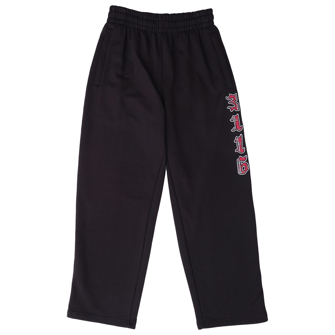 3116 open cuff joger - black – always do what you should do