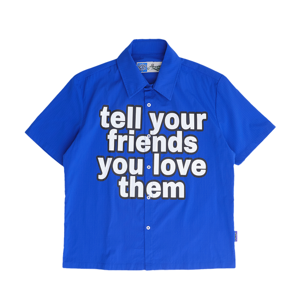 tyfylt short sleeve shirt - royal blue