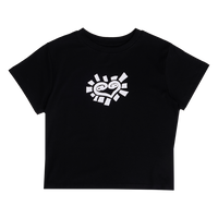 baby he@rt tshirt - black