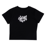 baby he@rt tshirt - black
